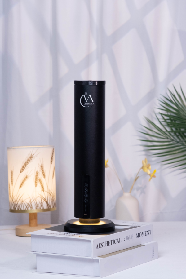 DSCF4992 Crismyla Tabletop Wireless Aroma Diffuser (Black)
