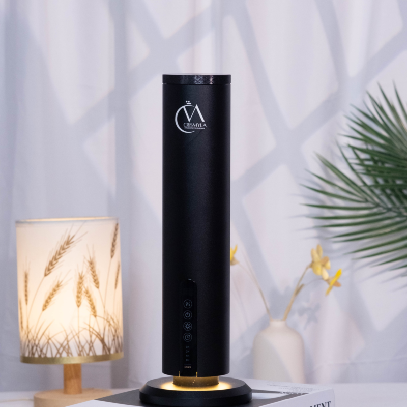 DSCF4992 Crismyla Tabletop Wireless Aroma Diffuser (Black)